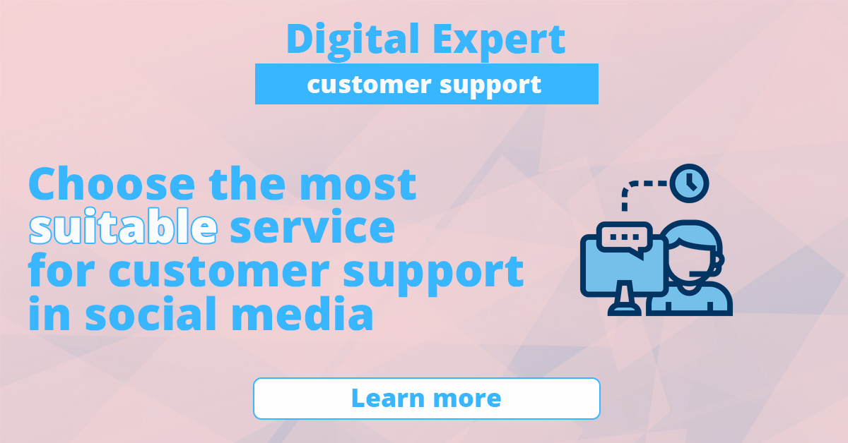 The best services for customer support in social media