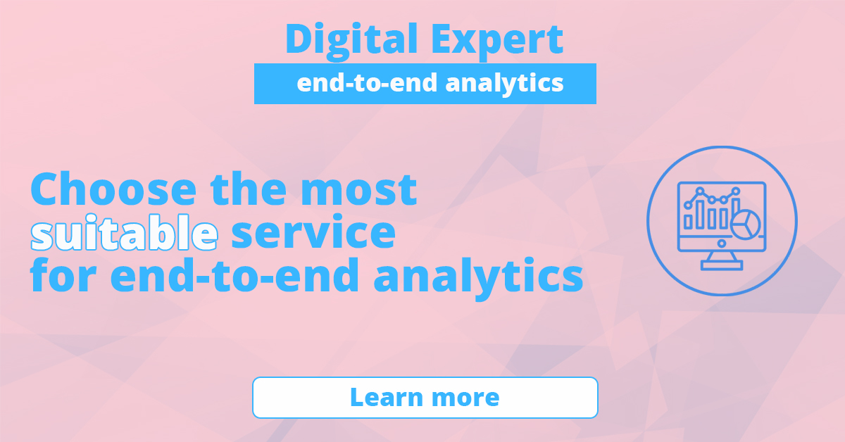 The best services for end-to-end analytics